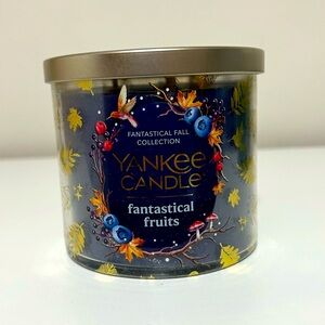 Yankee Candle in‎ Deep Blue Fantastical Fruits 14.5 ounces, three wicks